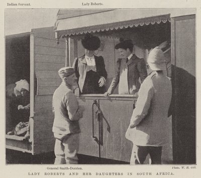 Lady Roberts and her daughters in South Africa by English Photographer