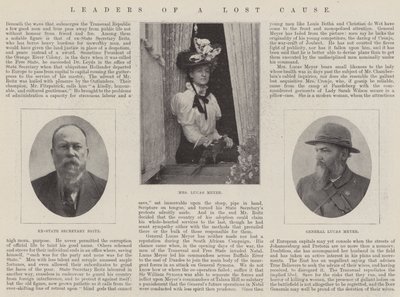 Leaders of a Lost Cause by English Photographer
