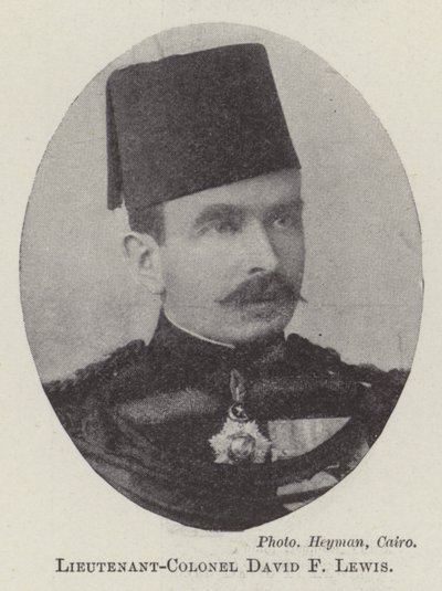 Lieutenant-Colonel David F Lewis by English Photographer