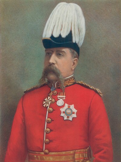 Lieutenant-General Sir F. Carrington on Special Service in South Africa by English Photographer