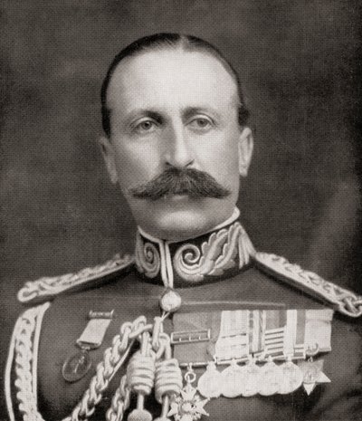 Lieutenant General Sir Edwin Alfred Hervey Alderson, from The Illustrated War News, 1915 by English Photographer