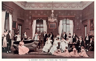 Lilac Time, A Schubert Evening, Von Schober sings The Serenade by English Photographer