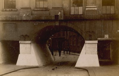 Lincolns Inn Gate, London by English Photographer