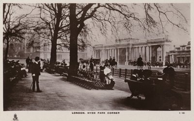 London, Hyde Park Corner by English Photographer