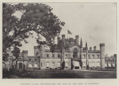 Lowther Castle, Westmorland, the Seat of the Earl of Lonsdale by English Photographer
