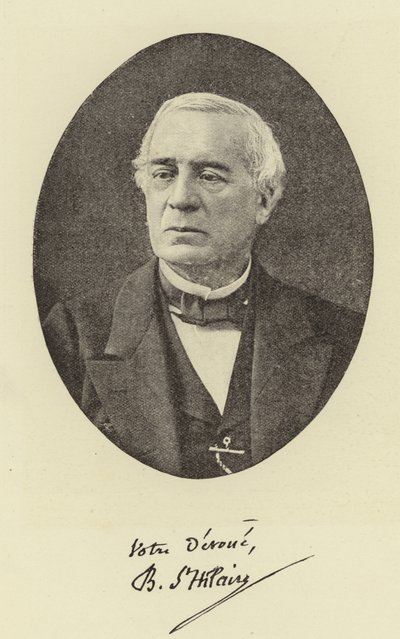 M Barthelemy St Hilaire by English Photographer
