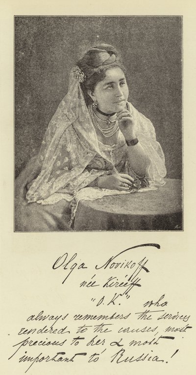 Madame Olga Novikoff by English Photographer