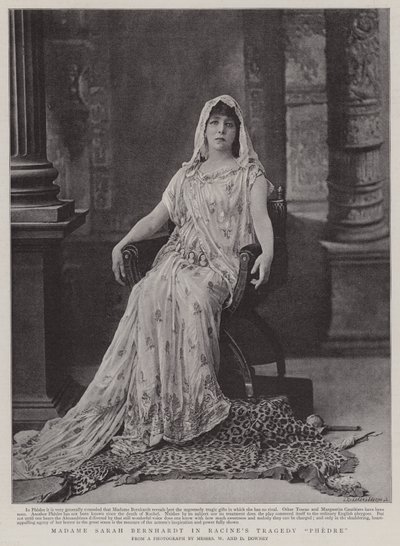 Madame Sarah Bernhardt in Racine