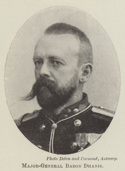Major-General Baron Dhanis by English Photographer