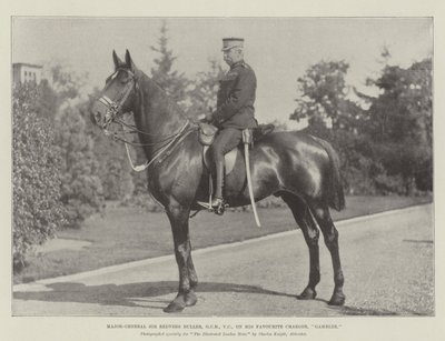 Major-General Sir Redvers Buller, GCB, VC, on his Favourite Charger, Gambler by English Photographer