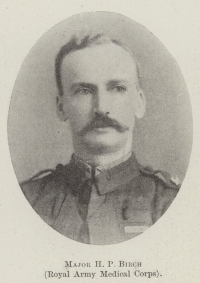Major H P Birch, Royal Army Medical Corps by English Photographer