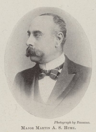 Major Martin A.S. Hume by English Photographer