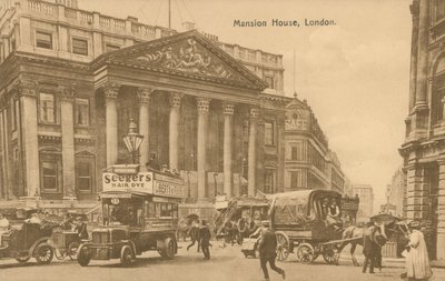 Mansion House, London by English Photographer