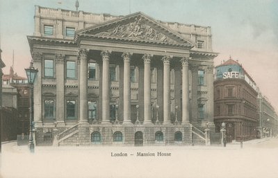 Mansion House, London by English Photographer
