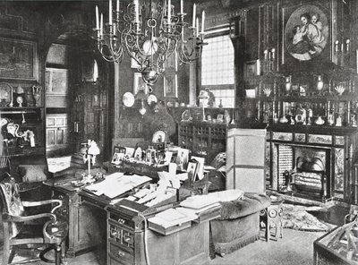 Marlborough House, Westminster: Prince of Wales Study, 1895 by English Photographer