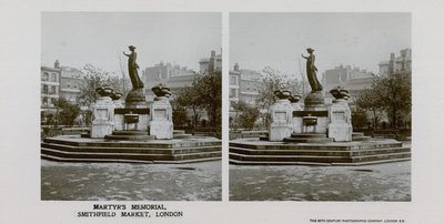 Martyrs Memorial, Smithfield by English Photographer