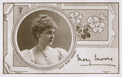 Mary Moore, English stage actress by English Photographer