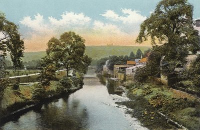 Matlock Bridge, on River Derwent by English Photographer