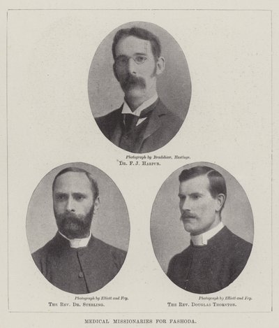 Medical Missionaries for Fashoda by English Photographer