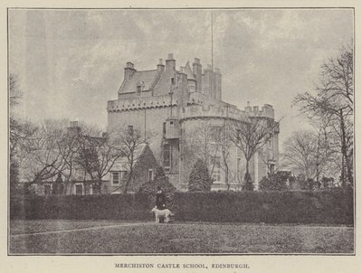 Merchiston Castle School, Edinburgh by English Photographer