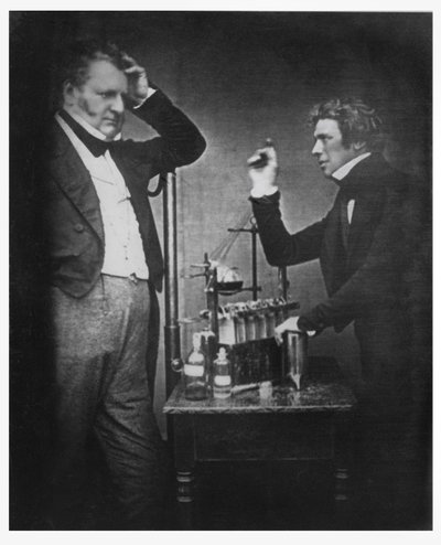 Michael Faraday (1791-1867) and John Frederic Daniell (1790-1845) by English Photographer