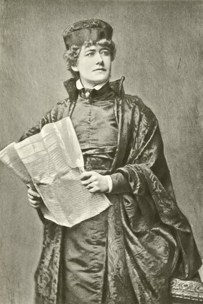 Miss Ellen Terry as Portia by English Photographer