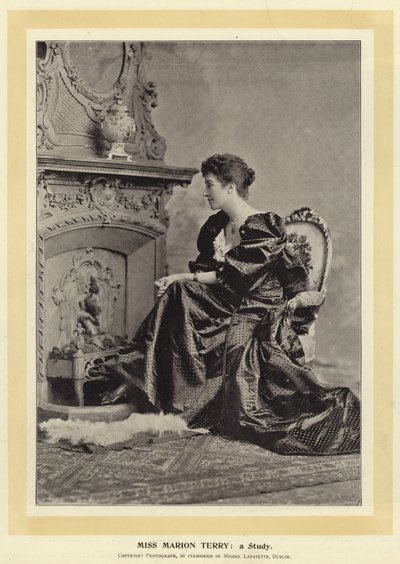 Miss Marion Terry: a Study by English Photographer