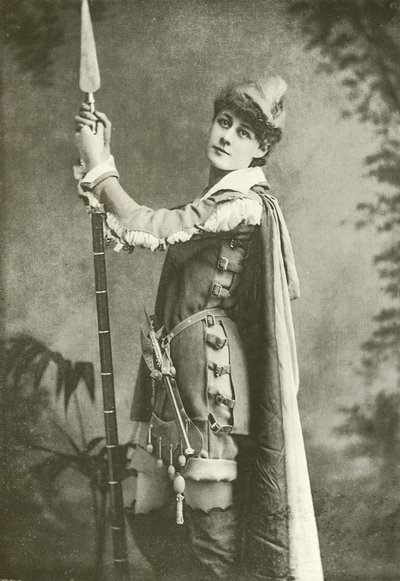 Miss Violet Vanbrugh as Rosalind (gravure) by English Photographer