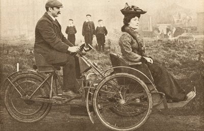 Motor tricycle combination by English Photographer