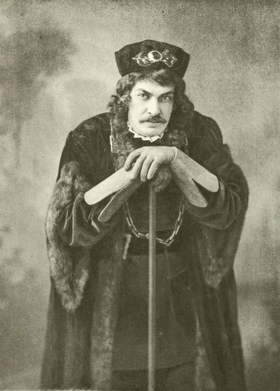 Mr Arthur Bourchier as Jaques by English Photographer