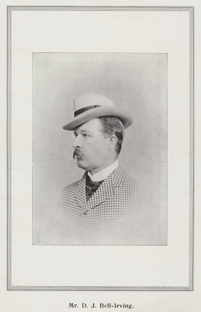 Mr D J Bell-Irving by English Photographer