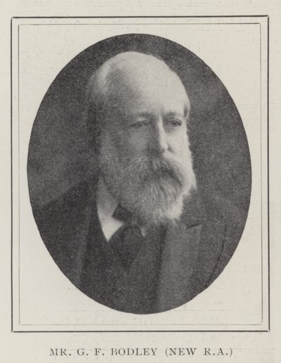Mr G F Bodley, New RA by English Photographer