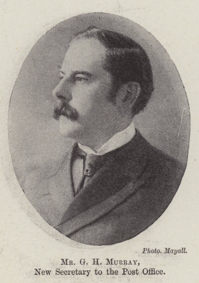 Mr G H Murray, New Secretary to the Post Office by English Photographer