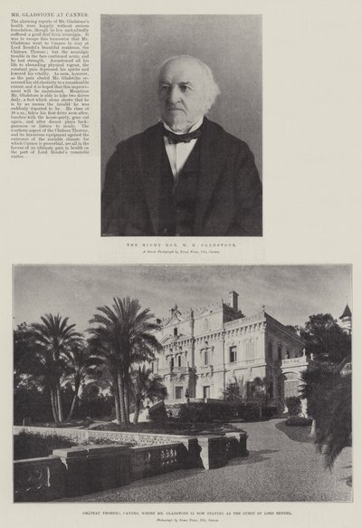 Mr Gladstone at Cannes by English Photographer