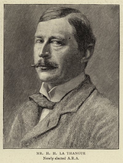 Mr H H La Thangue by English Photographer