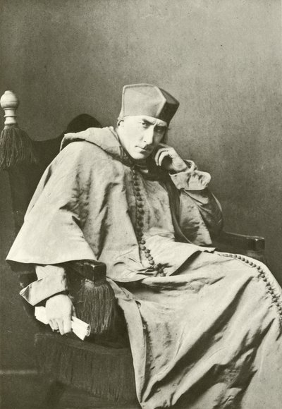 Mr Henry Irving as Cardinal Wolsey by English Photographer