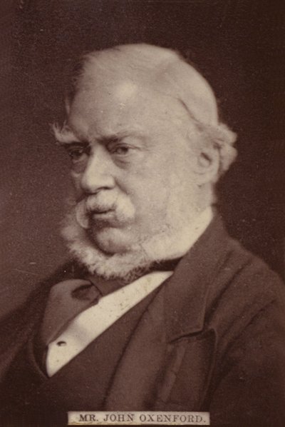 Mr. John Oxenford by English Photographer
