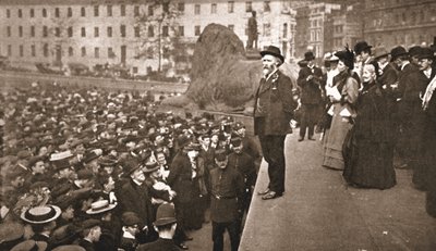 Mr Keir Hardie Addressing the First Women