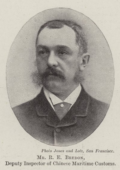Mr R E Bredon, Deputy Inspector of Chinese Maritime Customs by English Photographer