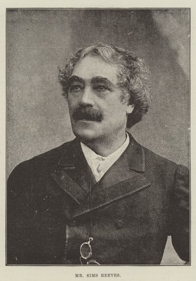 Mr Sims Reeves by English Photographer