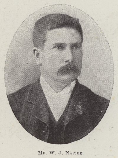 Mr. W. J. Napier by English Photographer