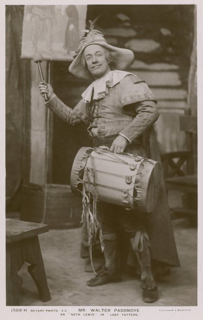 Mr Walter Passmore, Seth Lewis in Lady Tatters by English Photographer
