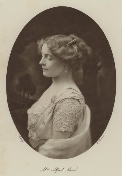 Mrs Alfred Mond by English Photographer