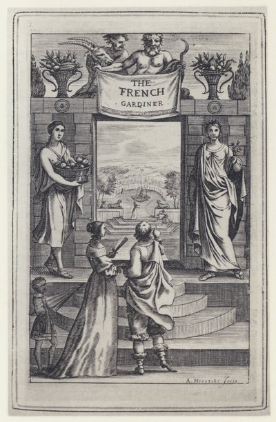 N de Bonnefons, The French Gardiner, Tr J Evelyn, J Crooke 1658 by English Photographer