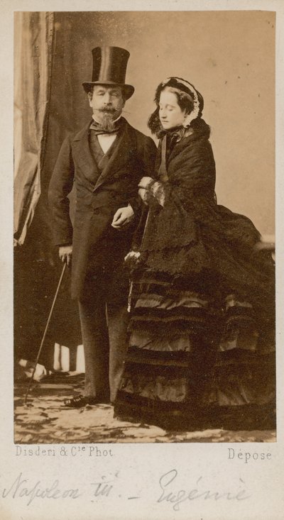 Napoleon III by English Photographer