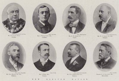 New Borough Mayors by English Photographer