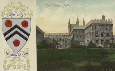 New College, Oxford by English Photographer