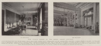 New Public Rooms at the Hotel Great Central by English Photographer