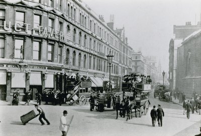 Newgate Street, London by English Photographer