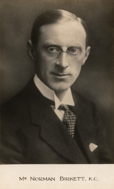 Norman Birkett by English Photographer